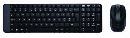 Logitech 920-003235 Mk220 Wireless Keyboard And Mouse Combo (Black)