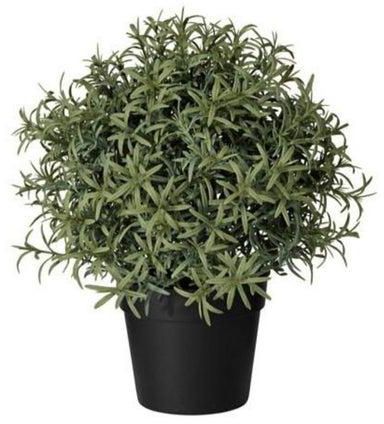 Artificial Potted Plant Green/Black
