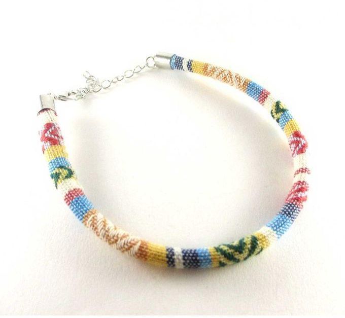 Lizzy Crafts Fashionable Anklet& Bracelet - Multicolour