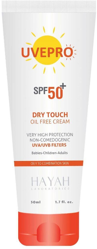HAYAH LABORATORIES Uvepro Dry Touch Oil Free Cream SPF50+50ml