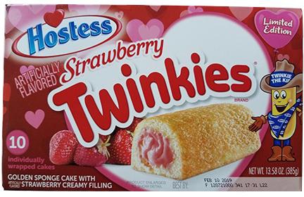 Twinkies Cake With Extra Strawberry 1Pc