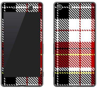 Vinyl Skin Decal For Sony Xperia M5 Dual English Flannel