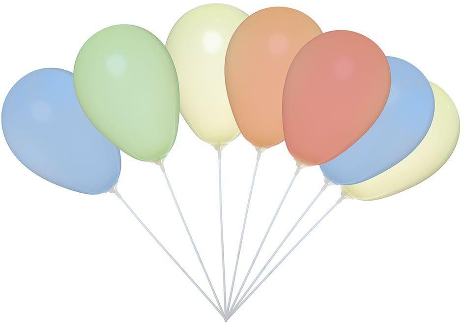 Faro Balloons Bag, 16 Pieces - Multicolor