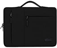 13-14 Inch Laptop Sleeve Case Bag for Notebook Computer Ultrabook MacBook Air/Pro Waterproof 360° Protective Laptop Sleeves Portable Handle Laptop Bag, Black