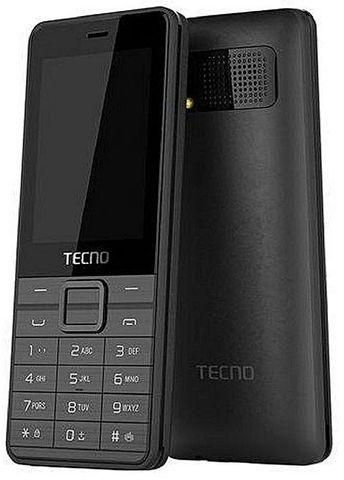 Tecno T401,Triple Sim Card Slot With Soft Back Camera Black
