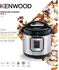 Kenwood 16 In 1 Electric Pressure Cooker 8L 1000W Multifunctional Programmable Multicooker With Safety Feature, Smart Cook Programs, Pcm80 Silver/Black, Pcm80.000Ss