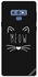غطاء حماية واقٍ مزين بطبعة كلمة "Meow" لهاتف سامسونج جالاكسي نوت 9 متعدد الألوان