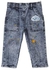 ZARAFA Kids Baby Boy Acid Wash Casual Denim Jeans