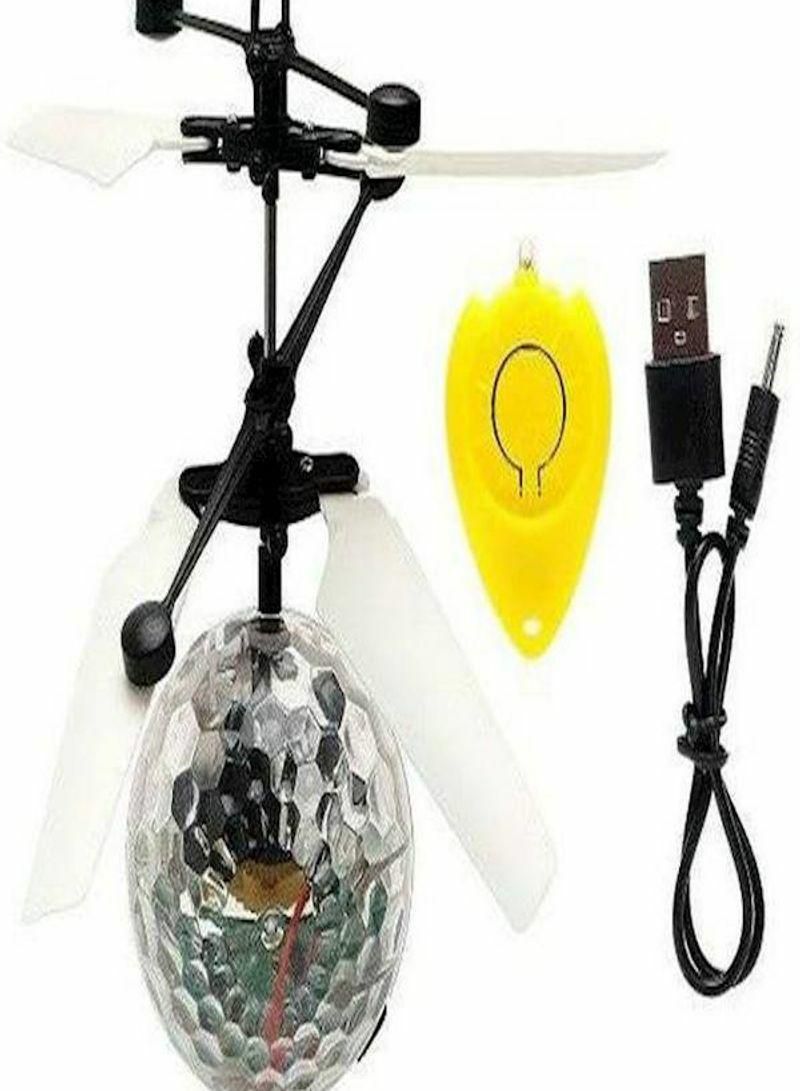Generic RC Flying Ball Infrared Induction LED Helicopter With Rainbow Shining LED Lights Flying Toy