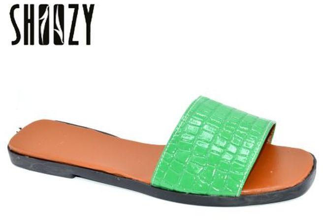 Shoozy Fashionable Slippers - Green