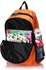 Mintra Unisex School Backpack 3 Pocket Large Orange, 20 L ( 30 X 15 X 46 Cm )