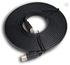 Flat Cable HDMI to HDMI 1080P 10 Meter, Black