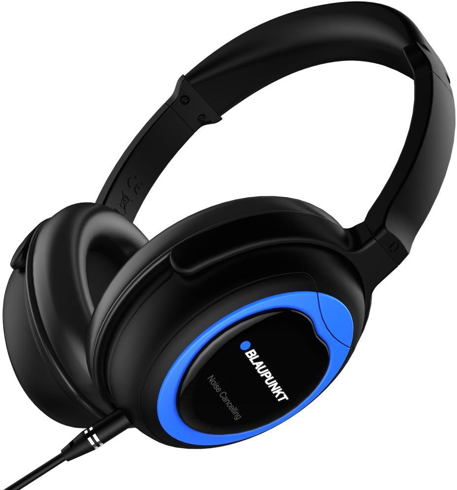 Blaupunkt Stereo Over-Ear Noise Cancelling Headphones BPA-402NC Black