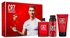 Cristiano Ronaldo CR7 Red Eau de Toilette For Men,100 ml + Body Spray 150 ml + Shower Gel 150 ml