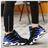 Generic Women Air Cushion Athletic Sneakers Trend High Cut Men Sport Running Shoes (Blue)