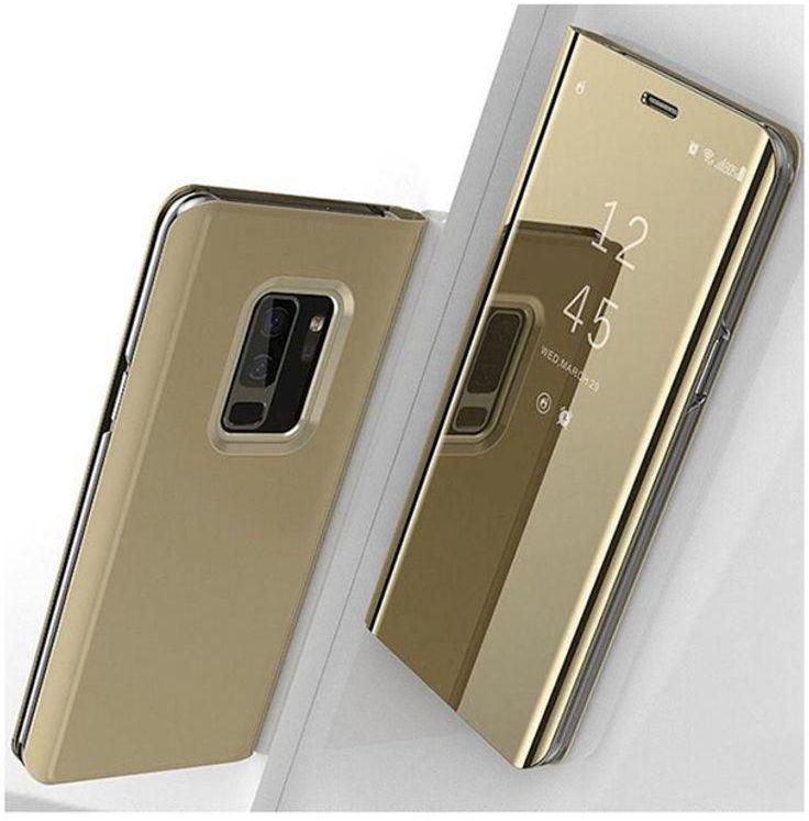 Flip Cover For Samsung Galaxy Note9 Gold