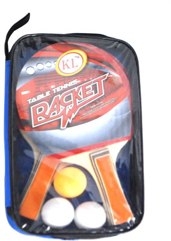 Energy FTT-4-515 Table Tennis Rackets - Set of 2 Pieces - Red