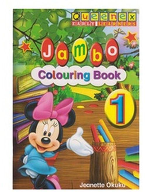 Queenex Books Jambo Coloring Book 1