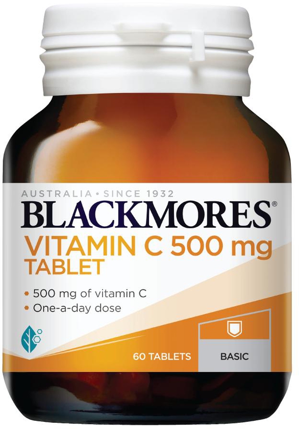 Blackmores Vitamin C Tablets 500mg 60's