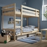 MYDAL Bunk bed frame - pine 90x200 cm