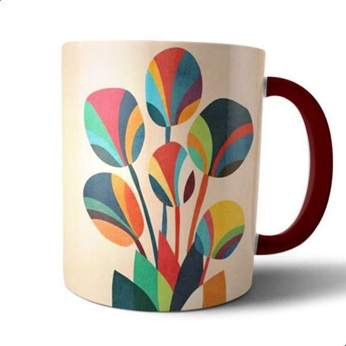 Ceramic Mug From Bit Hosny Multi Color