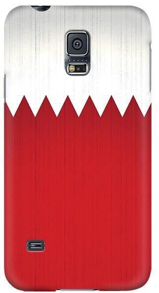 حافظة فاخرة رقيقة سهلة التركيب بتصميم مطفي اللمعان لهواتف سامسونج جالكسي اس 5 من ستايليزد - علم البحرين