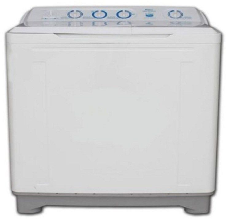 Haier 12 Kg Twin Tub Top Load Semi Automatic Washing Machine Hwm150 0523s N White