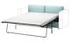 VIMLE Cover for 2-seat sofa-bed section, Saxemara black-blue - IKEA