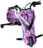 Drifting Electric Power Scooter 3 Wheels Purple Color