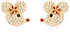 Seoulsenztury A Little Cute Mouse Stud Earring(G)