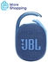 JBL مكبر صوت بلوتوث محمول مضاد للماء كليب 4 ايكو من جي بي ال - لون أزرق