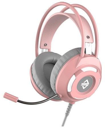 AX120 - 7.1 Channel Stereo Wired Gaming Headset Noise Cancelling Over Ear Headphones with Mic Bass Surround Soft Memory Earmuffs 50mm Drivers For PS4/PS5/XOne/XSeries/NSwitch/PC