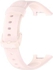 Silicone Strap Compatible with Xiaomi Mi Band 7 Pro - Silicone Wristband Bracelet (Pink)