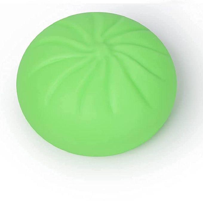 Squishy Colorful Bun Fidget Toy Squeeze Toy Pinch Ball Sensory Toy Green