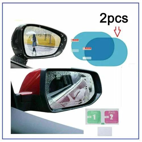 Car Anti-Fog Film Waterproof Sticker Anti-glare Rearview Mirror-