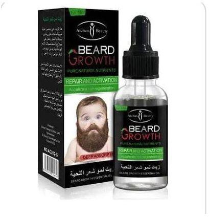 Aichun Beauty L Beard Growth Beard & Moustache Fast Growth Oil - 30ml-