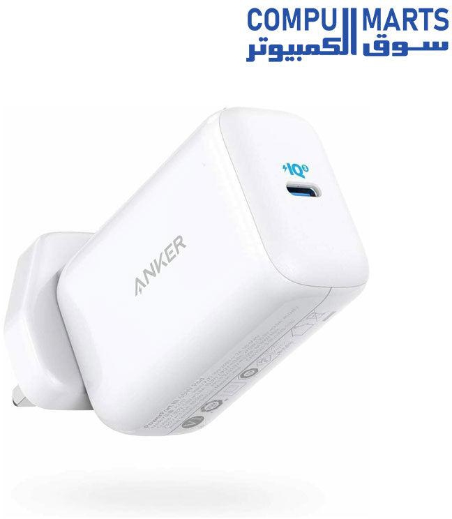 Anker PowerPort III USB C Charger 65W PD PIQ 3.0 PPS شاحن سريع