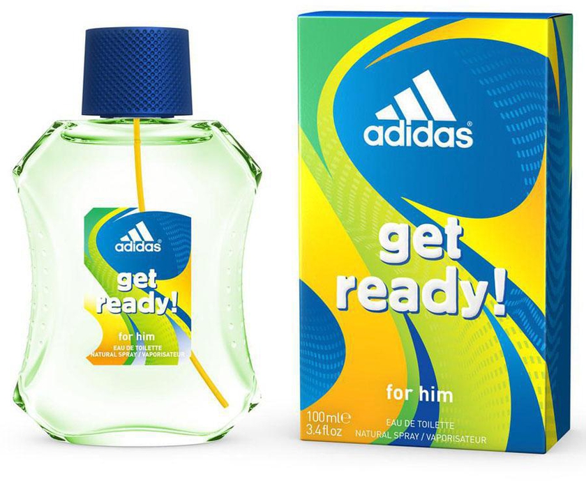 Adidas Get Ready Eau De Toilette EDT Men Perfume Spray 100ml