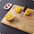 Extra Large Premium Bamboo Cutting Board, Wooden Chopping Board Kitchen Cutting Board with Juice Grooves. Natural Bamboo