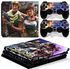 Fortnite Sticker Case Protector For PS4 Controller Skins  4 Console and 2 Controllers Skins For PS4 Stickers Decal mm