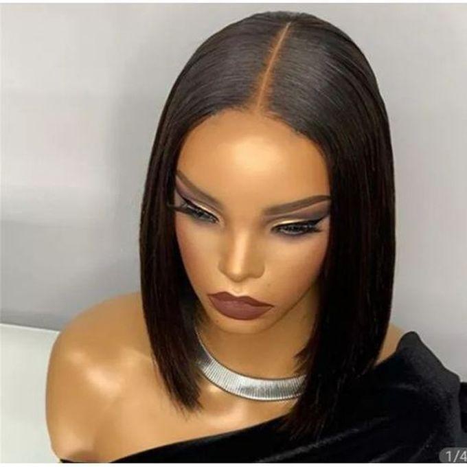 Trending Straight Blunt Cut Hair Wig With PartClosure