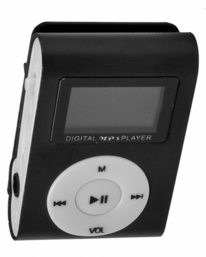 Generic Nano LCD MP3 Player with 2GB Memory Card - Black