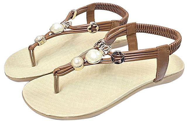 Fashion Women Comfort Sandals - Brown