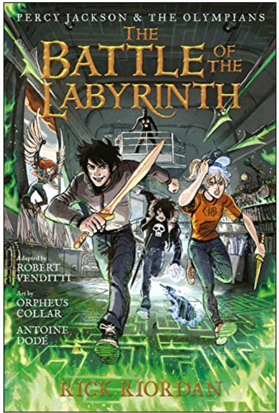 Percy Jackson And The Olympians The Battle Of The Labyrinth Paperback