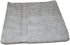Egyptian Cotton Solid Pattern Bath Towel - Grey - 70X140 Cm