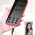 Universal Live Sound Card Audio External USB Headset Microphone Live Broadcast Sound Card For Mobile Phone Computer PC