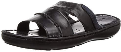 Ruosh Men's Black Sandals-9 UK/India (43 EU)(1231643010)