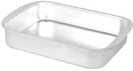 one year warranty_Oblong Oven Tray, Silver, 2724728594358