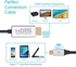 Promate USB-C to HDMI Cable, Premium USB Type-C to 4K 60Hz HDMI Cable Adapter (Thunderbolt 3 Compatible) with UHD Support and 1.8m Cable, HDLink-60H