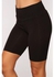 Fashion Ladies Biker Shorts/Yoga Short/ Gym Shorts- Black.